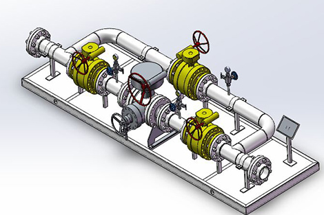 原(yuán)油管道清(qīng)管撬 原油(you)管道清管(guǎn)撬