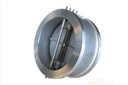 對(dui)夾雙瓣(bàn)式止回(hui)閥