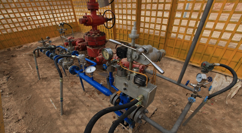 氣井井口(kǒu)一體化 氣井井(jing)口一體化