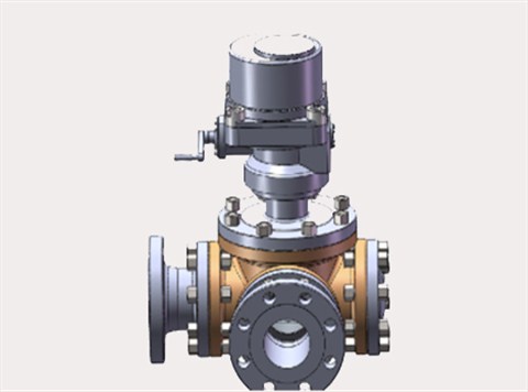 T型三(san)通球閥(fa) T型(xing)三通球(qiú)閥