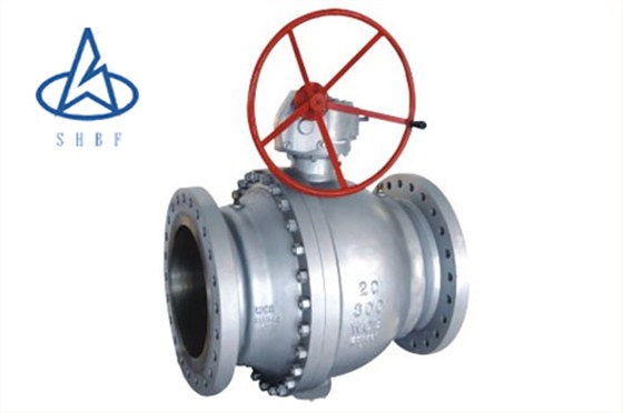 帶logo-固定式鑄鋼球(qiú)閥 帶logo-固定式鑄鋼(gang)球閥