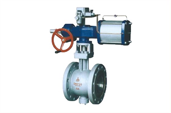 氣動V型(xíng)調劑球閥 氣動V型(xing)調劑球閥