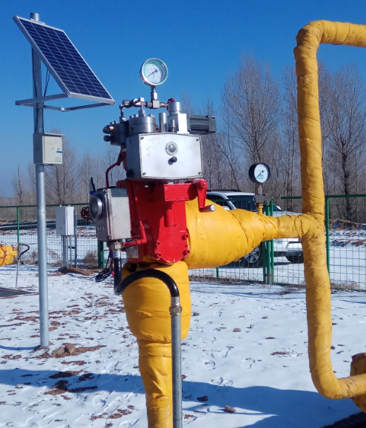 氣(qi)井遠程(chéng)控壓急(ji)斷裝置(zhi)