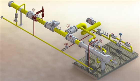 收(shōu)發球筒(tǒng)撬 收發(fā)球筒撬(qiào)